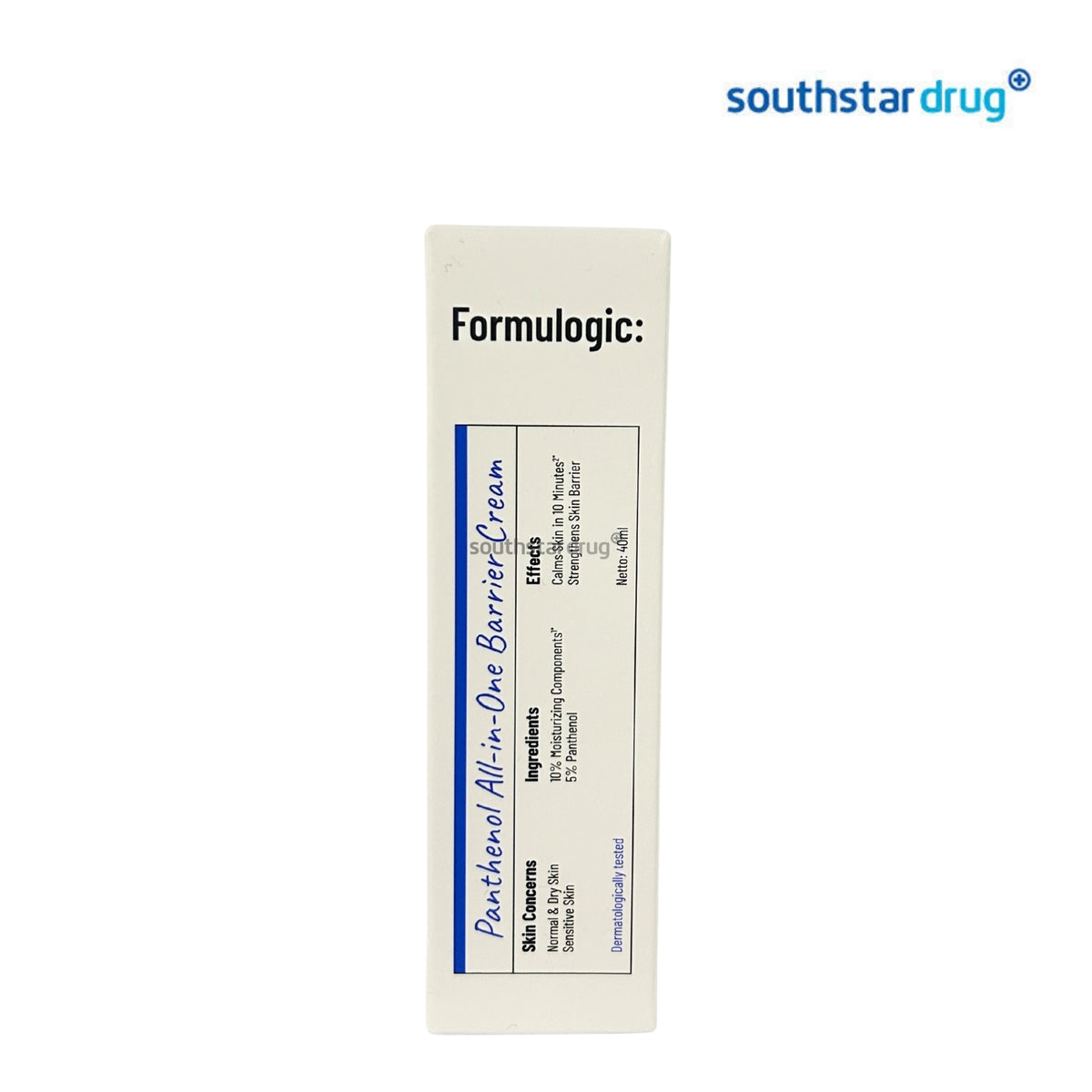 Formulogic Facial Cream Panthenol 40ml (1 Tube) – Daily Facial Moisturizing Care