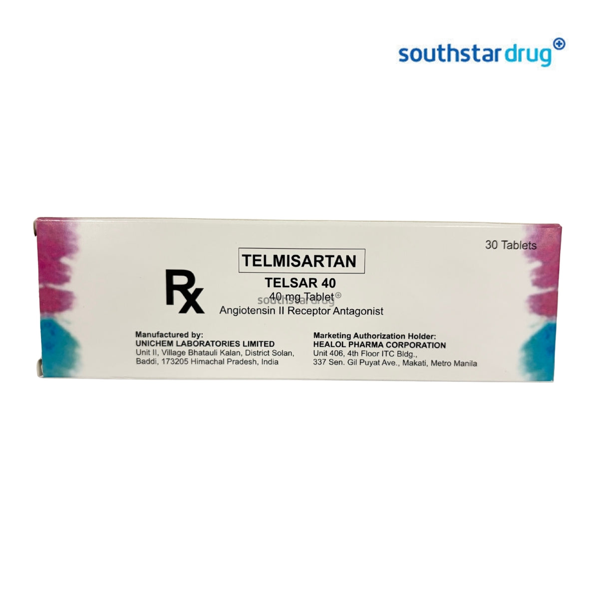 Rx: Telsar-40 40mg Tablet 1pc