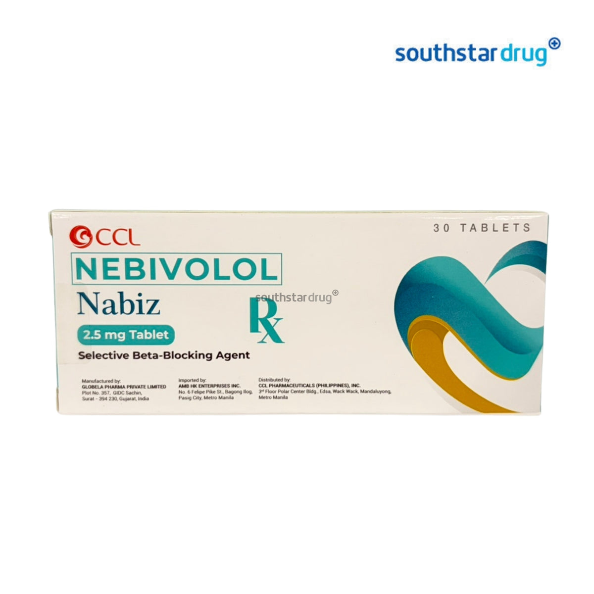 Rx: Nabiz Tablet 2.5mg 1pc