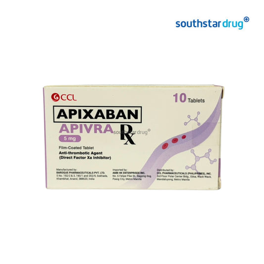 Rx: Apivra 5mg Film-Coated Tablet 1pc