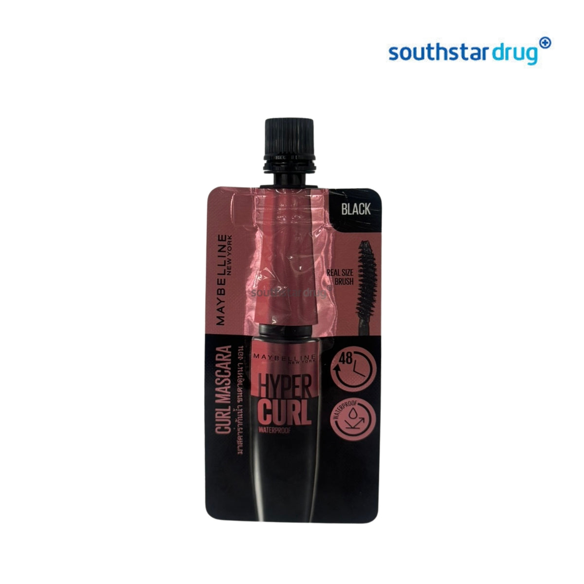 Maybelline Hypercurl Mascara 3ml (1 Sachet) – Curled-Look Lash Definition