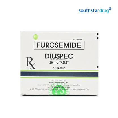 Rx: Diuspec 20mg Tablet