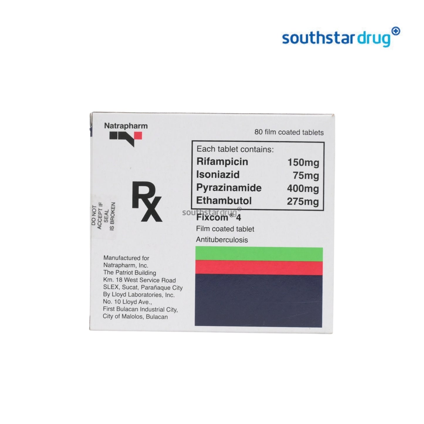 Rx: Fixcom 4mg Tablet