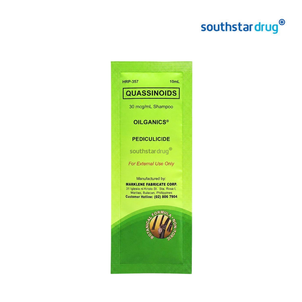 Oilganics Head Lice Shampoo 10ml 1 Bottle – Hair and Scalp Care