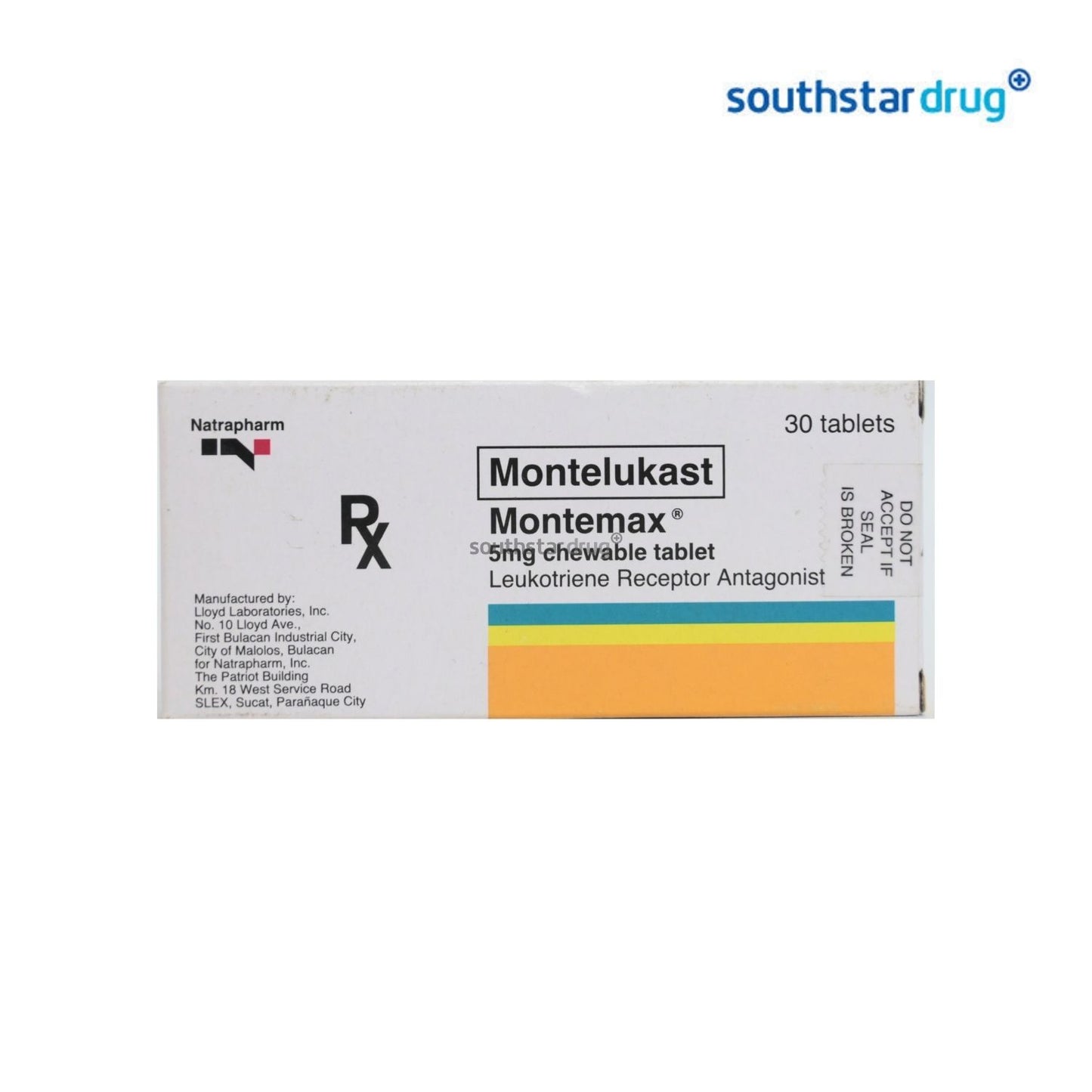 Rx: Montemax 5mg Tablet