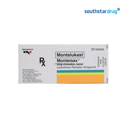 Rx: Montemax 5mg Tablet