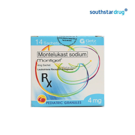 Rx: Montiget 4mg Granules