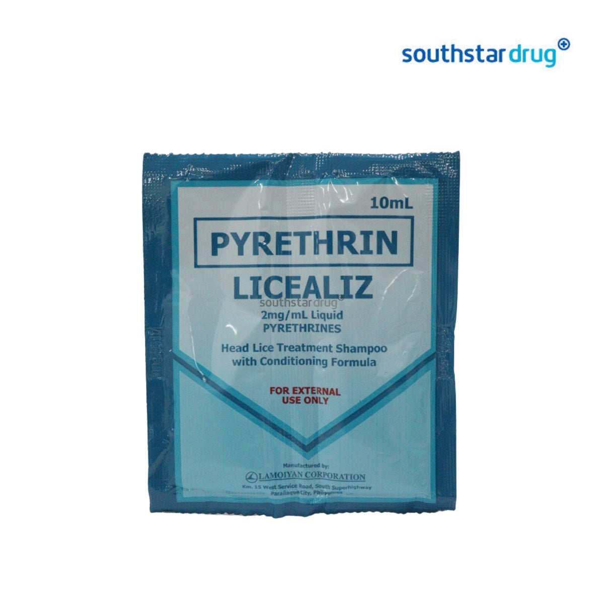Licealiz 2mg Regular Shampoo 10ml Sachet