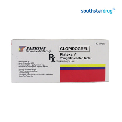 Rx: Platexan 75mg Tablet