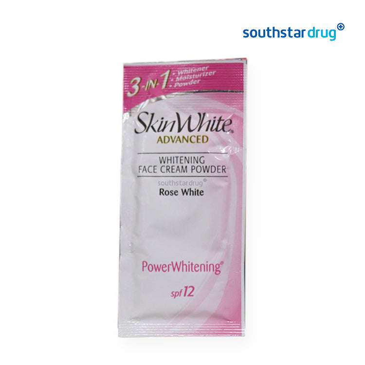 SkinWhite Face Powder Rose White 8g/7g - 6s
