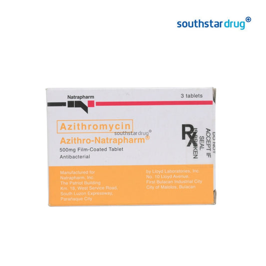Rx: Azithro 500mg Tablet