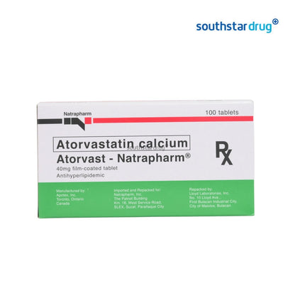 Rx: Atorvast 40mg Tablet