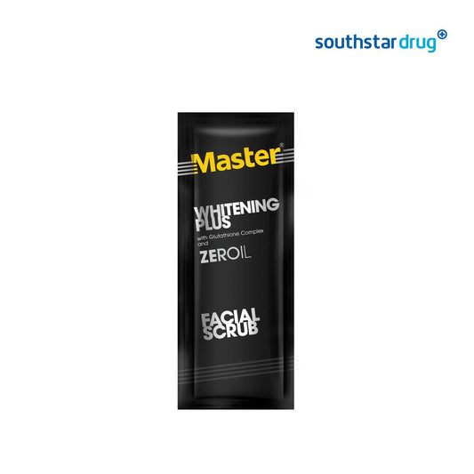 Master Facial Wash Whitening Plus 12g - 6s - Southstar Drug