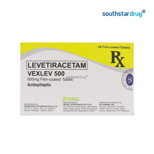 Rx: Vexlev 500 mg Tablet