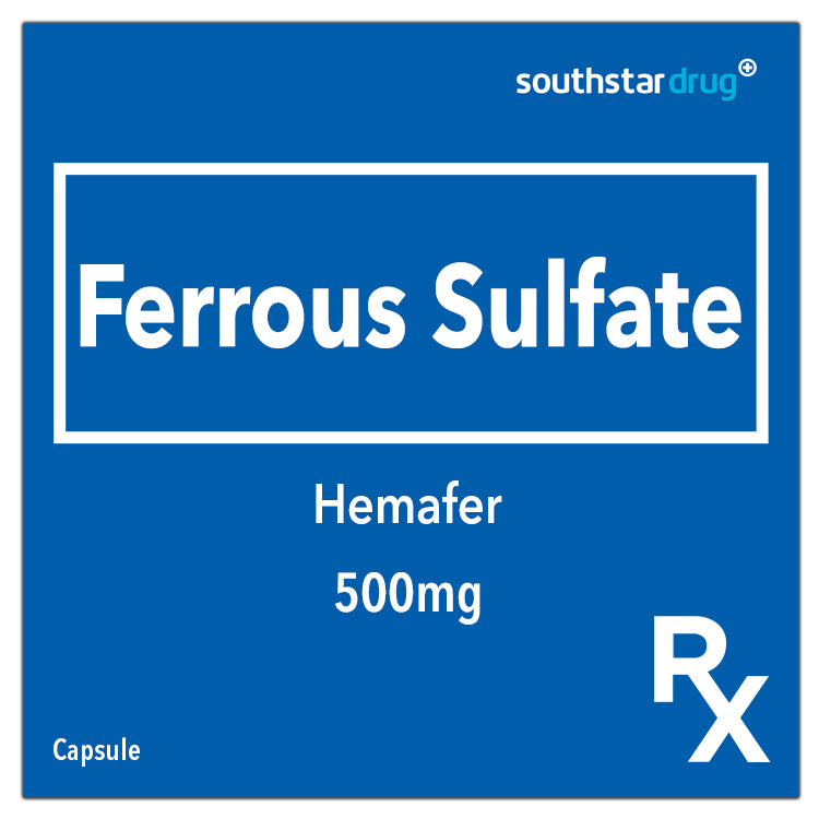Rx: Hemafer 500mg Capsule