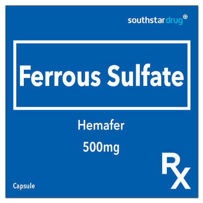 Rx: Hemafer 500mg Capsule