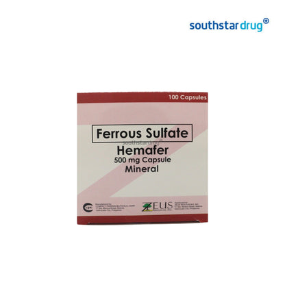 Rx: Hemafer 500mg Capsule