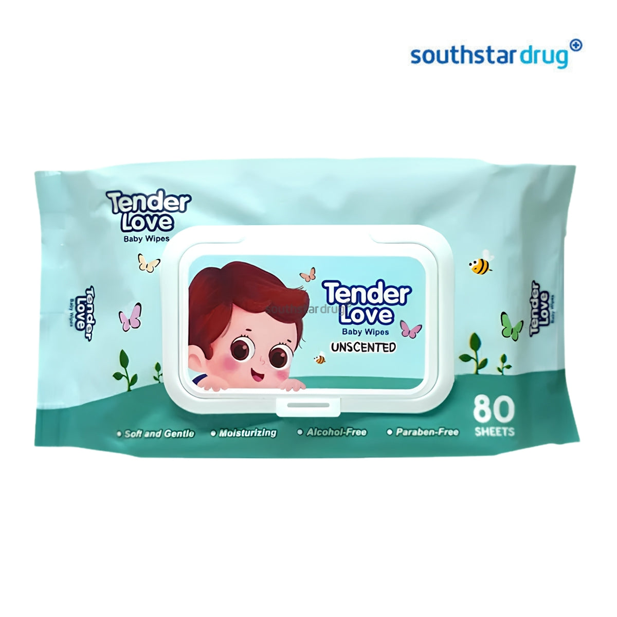 Tender Love Baby Wipes 80s