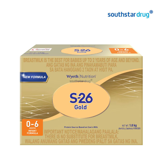 S26 Gold 0 TO 6 Months Old 1.8kg