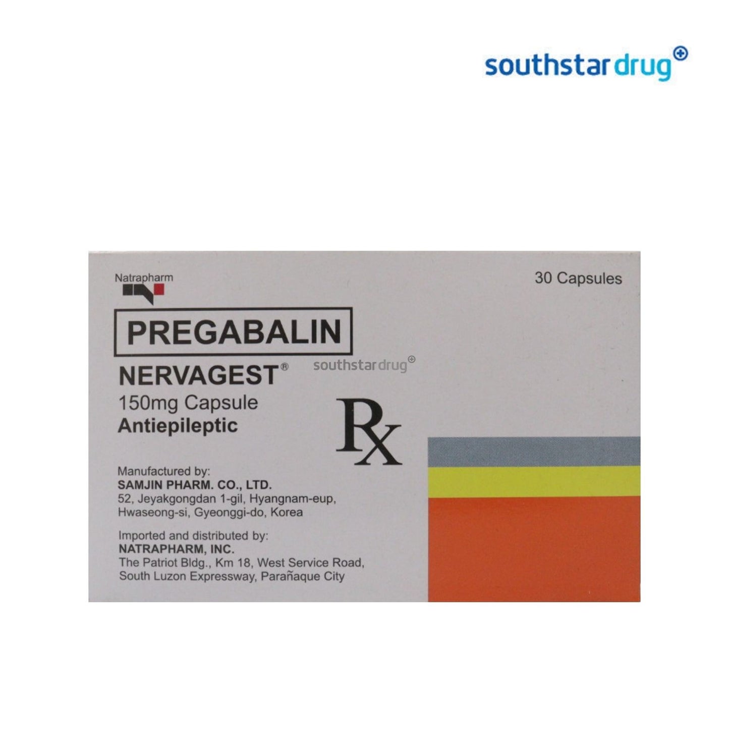 Rx: Nervagest 150 mg Capsule