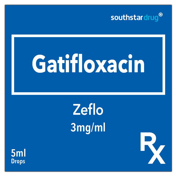 Rx: Zeflow 3 mg / ml 5 ml Drops - Southstar Drug