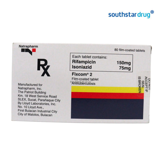 Rx: Fixcom 2 150 mg / 75 mg mg Tablet