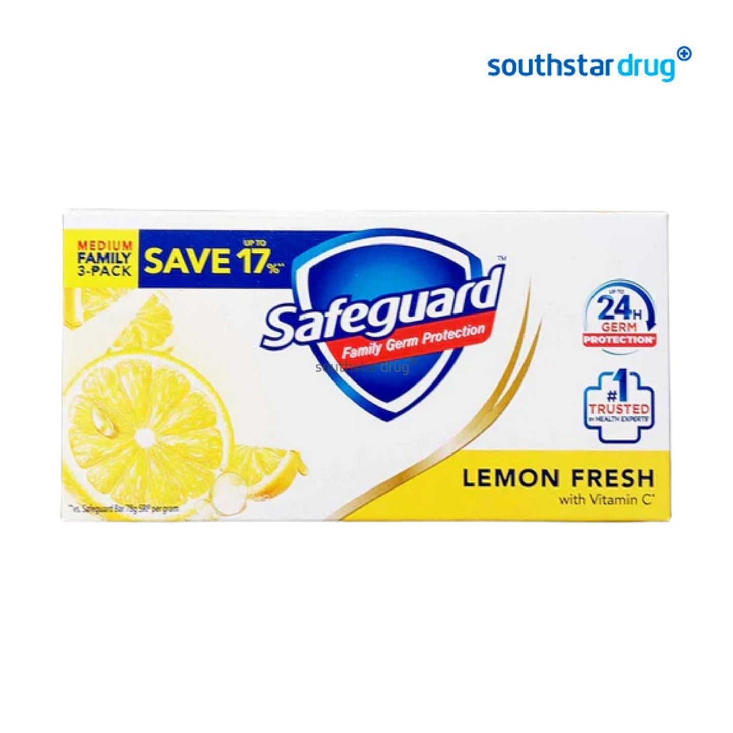Safeguard Lemon Fresh Value Pack Tripid Bar Soap 130g
