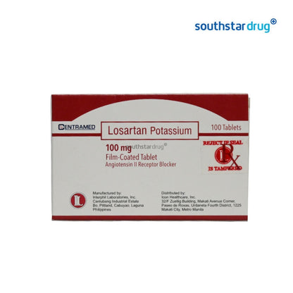 Rx: Centramed Losartan 100mg Tablet