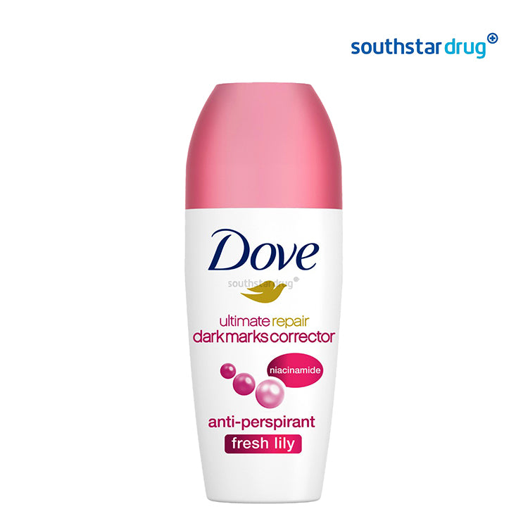 Dove Deodorant Roll-On Ultimate Repair Dark Marks Corrector Fresh Lily 40ML