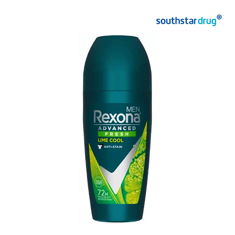 Rexona Men Deodorant Roll-On Natural Fresh Lime Cool 50ml