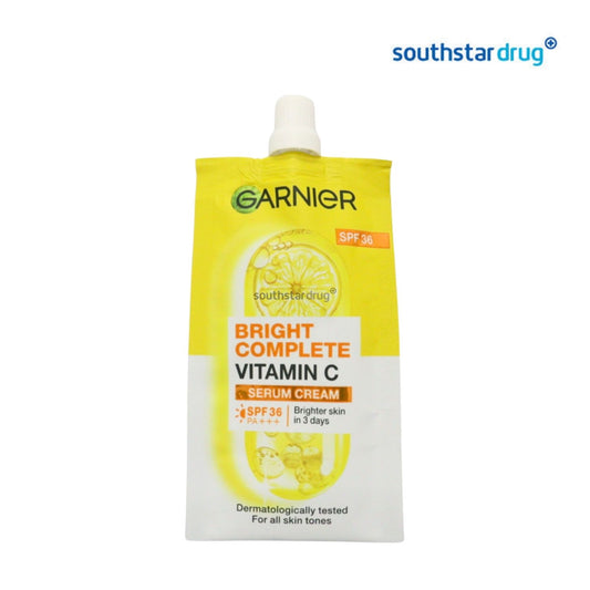 Ganier Facial Care Serum SPF36 with Vitamin C  7ml (1 Sachet) - Daily Skin Care