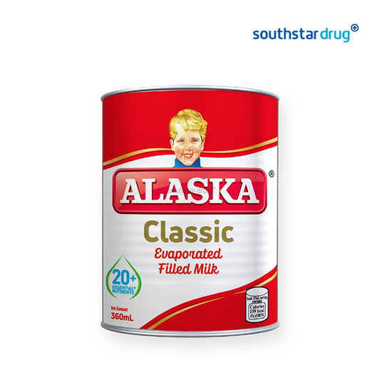 Alaska Evaporated Filled Milk 360ml Can