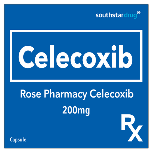 Rx: Rose Pharmacy Celecoxib 200mg 1pc. Capsule