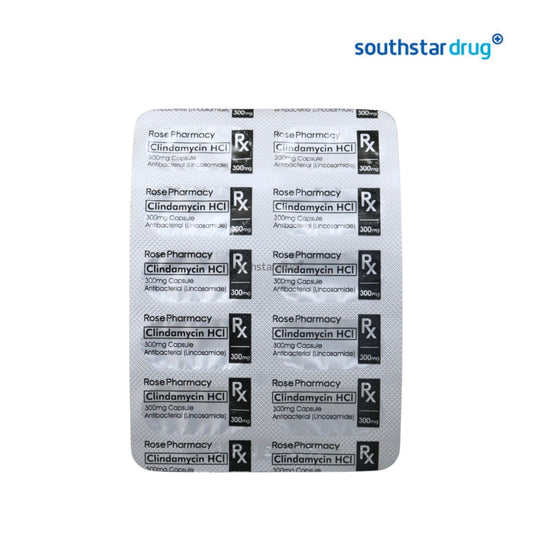 Rx: Rose Pharmacy Clindamycin 300mg Capsule