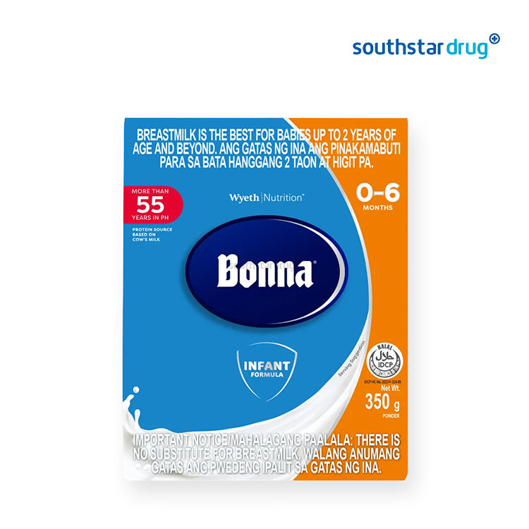 Bonna 0 to 6 Months Milk 350g Box