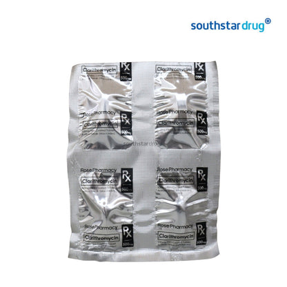 Rx: Rose Pharmacy Clarithromycin 500mg Capsule