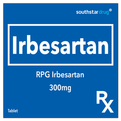 Rx: Rose Pharmacy Irbesartan 300mg Tablet
