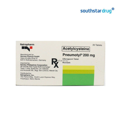 Rx: Pneumotyl 200 mg Tablet