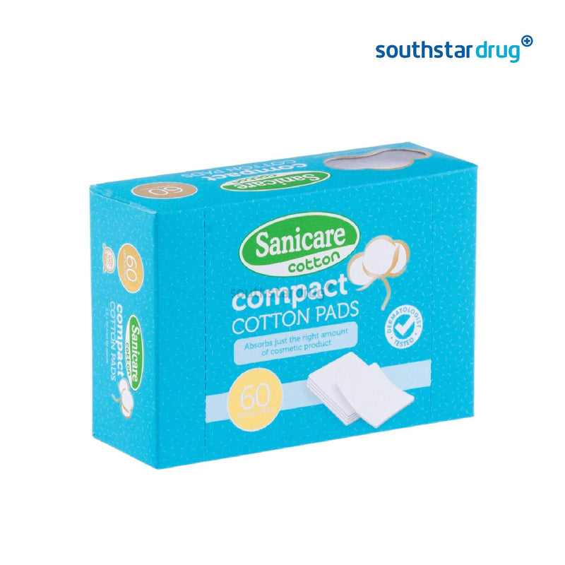 Sanicare Pads Compact Cotton - 60s - Southstar Drug
