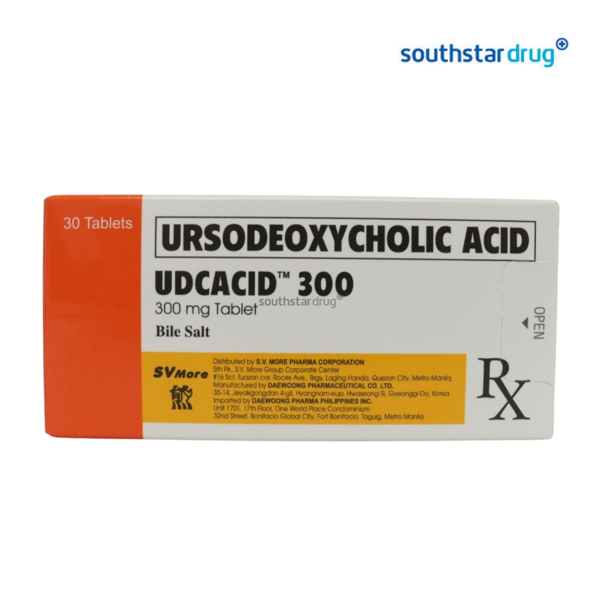 Rx: Udcacid 300 300 mg Tablet