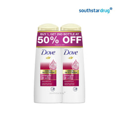 Dove Straight and Silky Keratin Tri-Silk Serum Shampoo 180ml - Southstar Drug