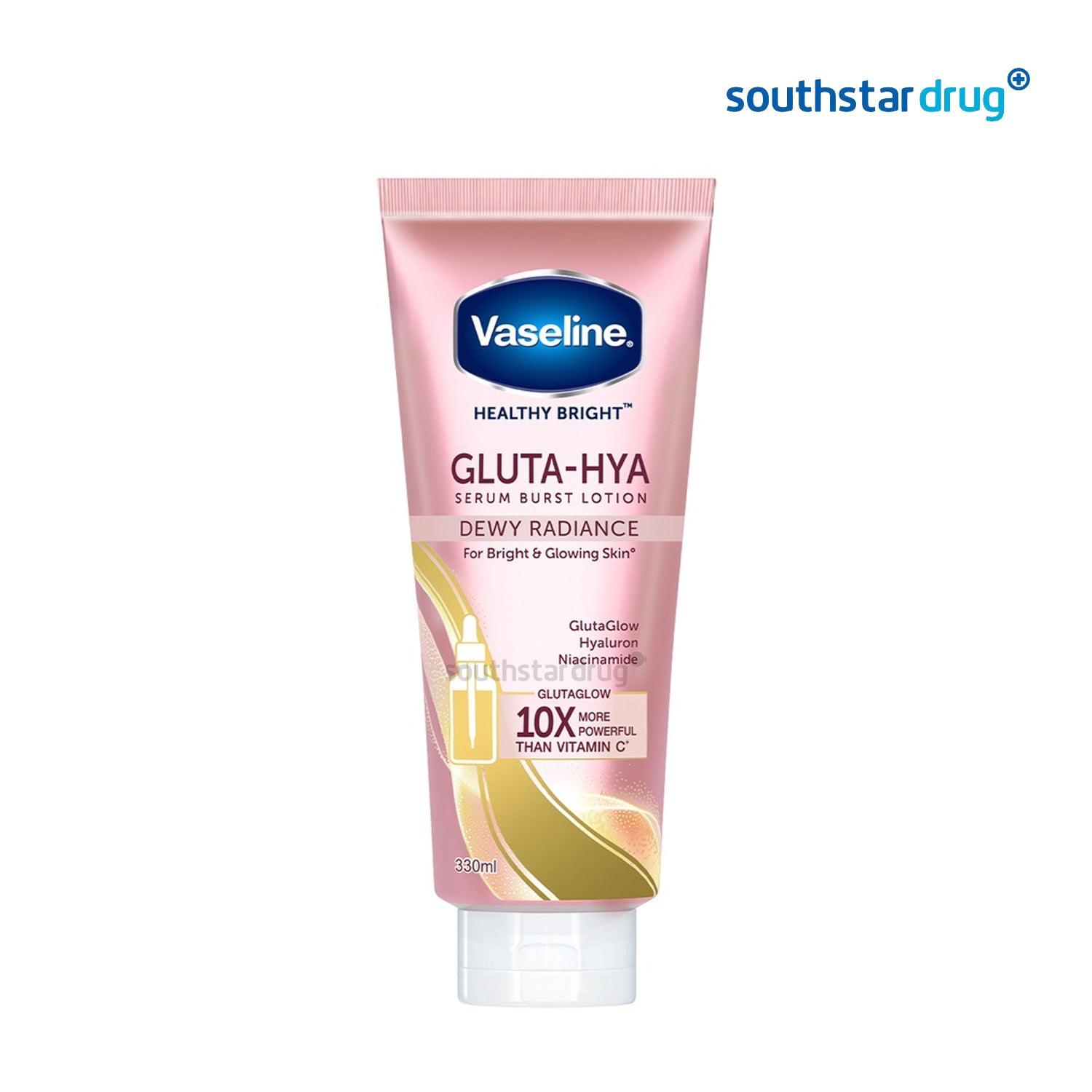 Vaseline Gluta Hya Dewy Radiance Lotion 330ml - Southstar Drug