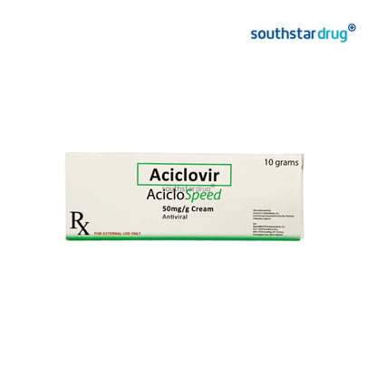 Rx: Aciclospeed 50mg/g Cream 10g