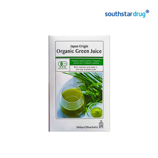 Japan Origin Sachet Organic Green Juice 3Gx30S