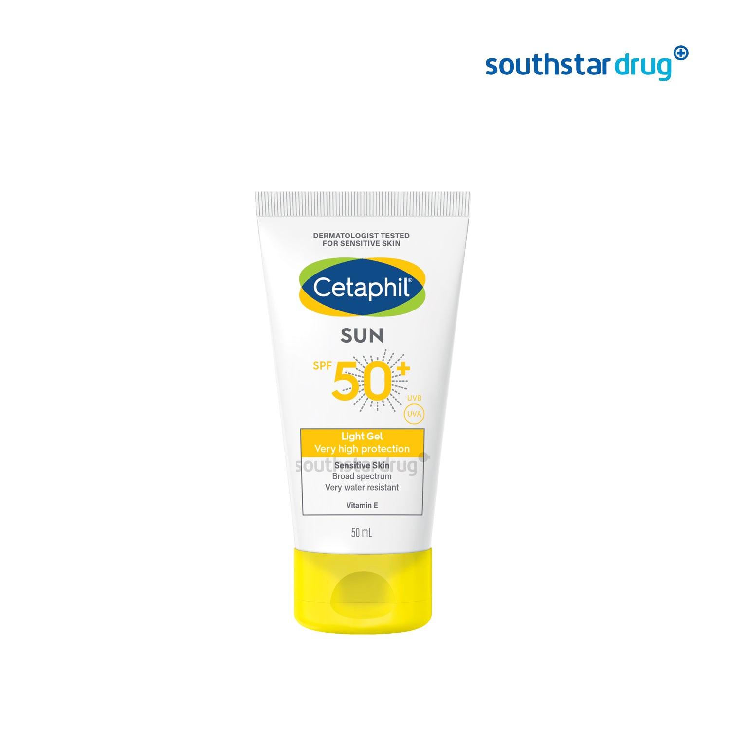 Cetaphil Sun SPF50 Light Gel 50ml - Southstar Drug