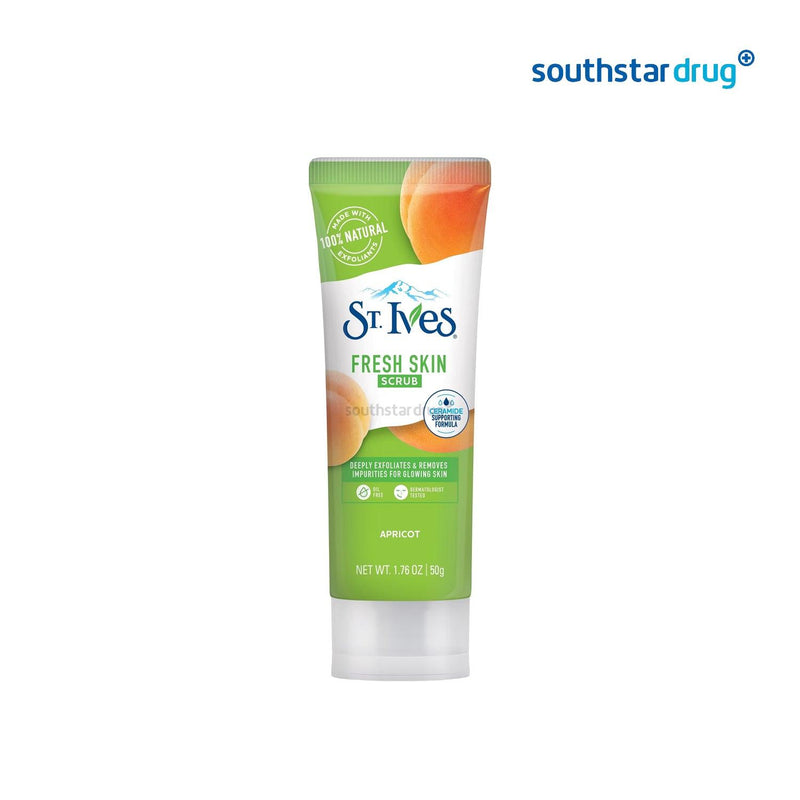 St.Ives Fresh Skin Apricot Facial Scrub 50g - Southstar Drug