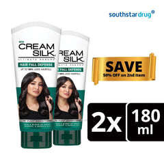 Cream Silk Ultimate Reborn Hairfall Defense Tri-Oleo Conditioner 180ml - Southstar Drug