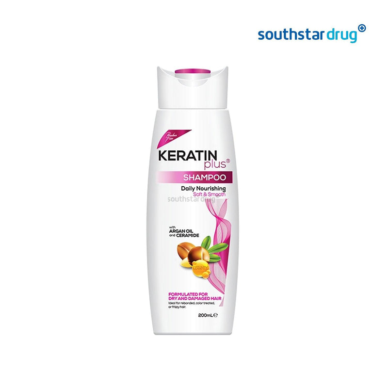 Keratin Plus Daily Nourishing Shampoo 200ml - Southstar Drug