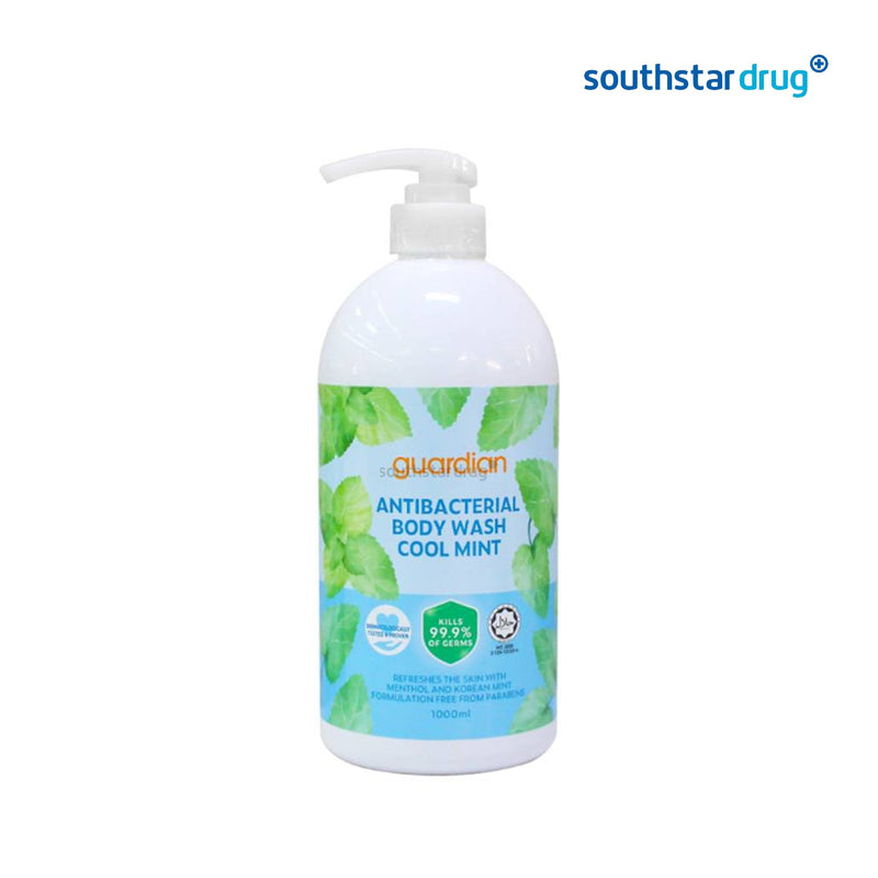 Guardian Cool Mint Anti-Bacterial Body Wash 1L