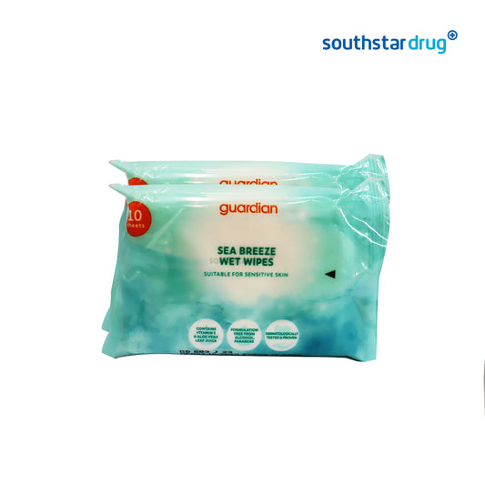 Guardian Sea Breeze Wipes 10Sx3